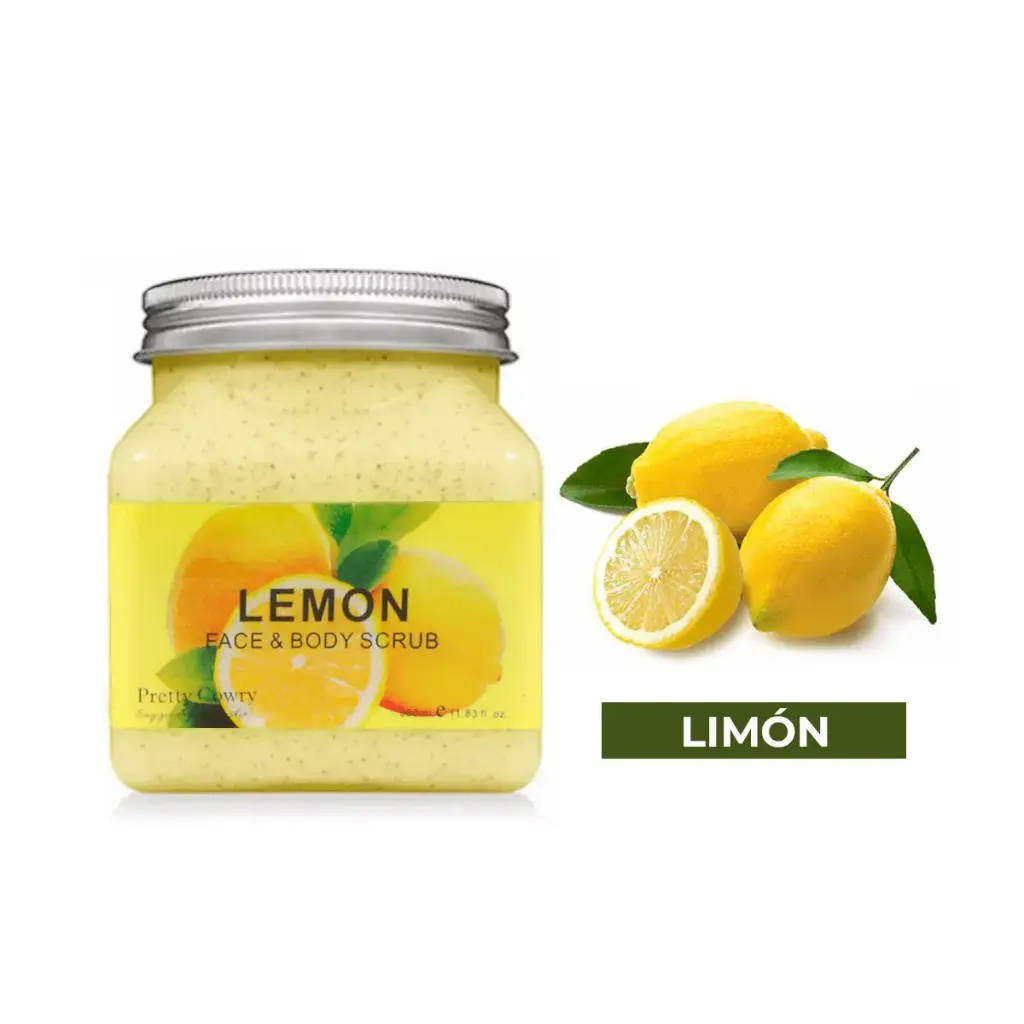 [EXF-11] Exfoliante facial y corporal con aroma de limón (3 piezas)