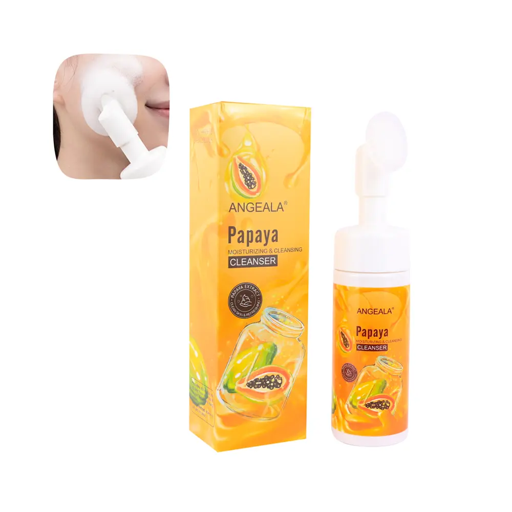 [PRI-30] Limpiador facial de papaya hidratante (12 piezas)
