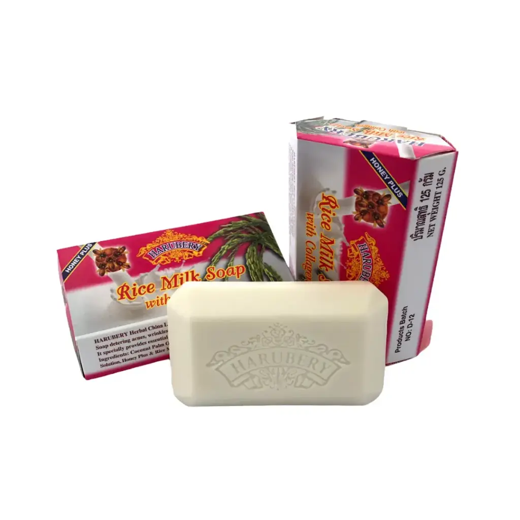 [SOAP-001] Jabón de arroz con colágeno (12 piezas)