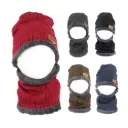 Gorro con bufanda afelpado (12 piezas)