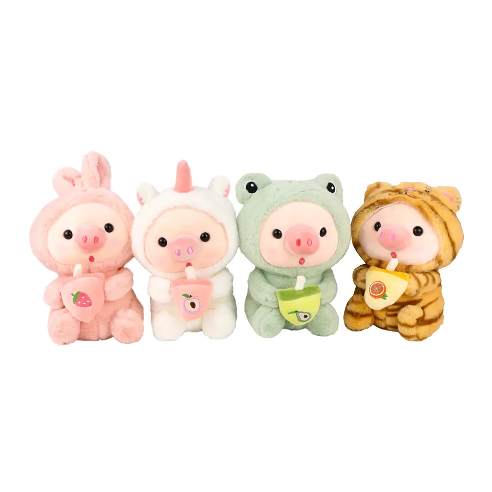 [VALEN-09] Puerquitos de peluche con diferentes disfraces (1 pieza)