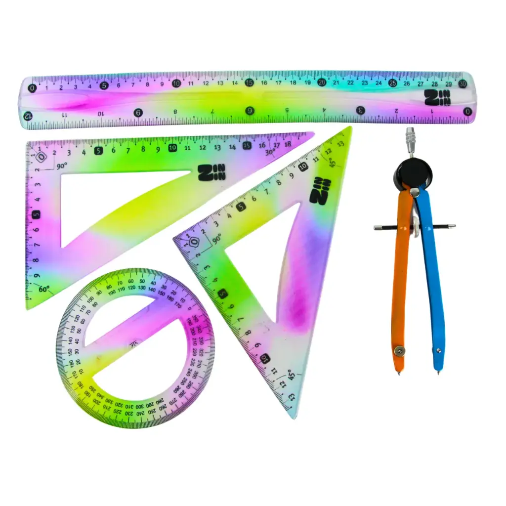 Juego geométrico flexible (1 pieza)