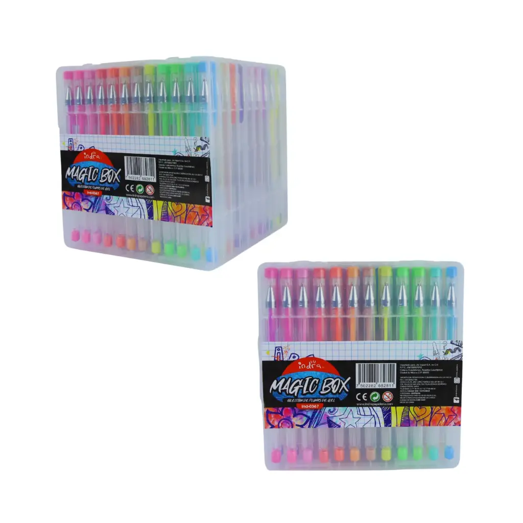 [IND-0367] Plumas de gel para escritura suave y cómoda (1 pieza)