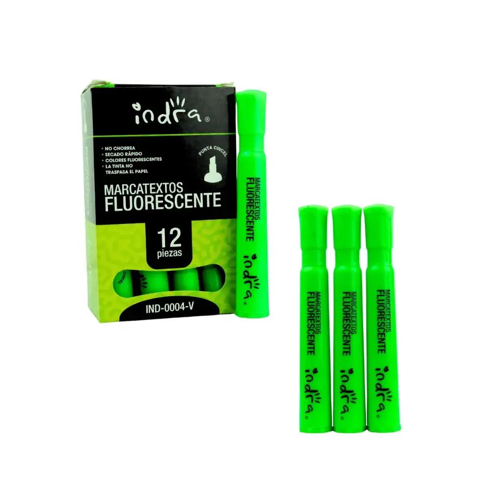 Marcatextos verdes (1 pieza)