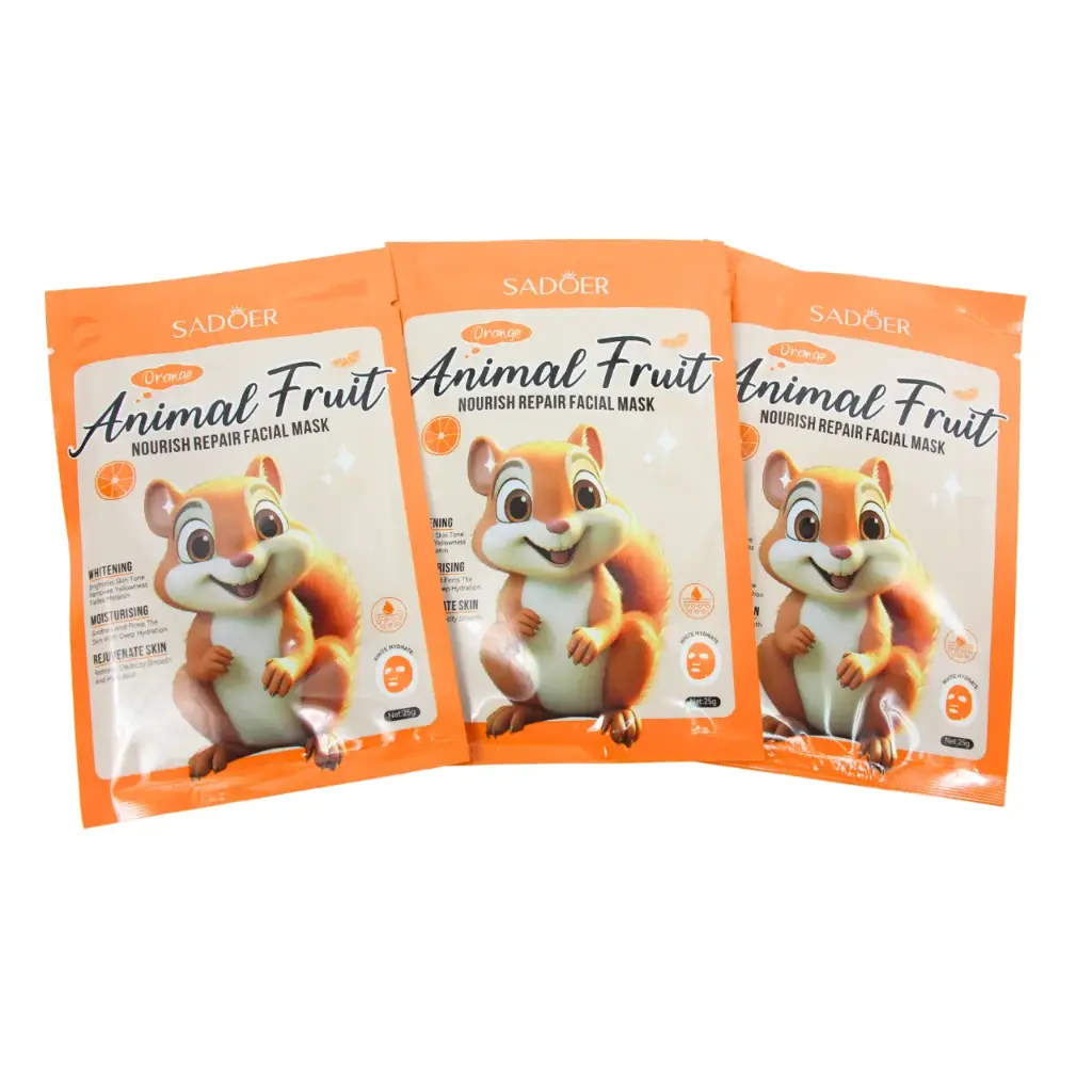 [FM-SQUIRREL] Mascarilla facial suavizante (90 piezas)