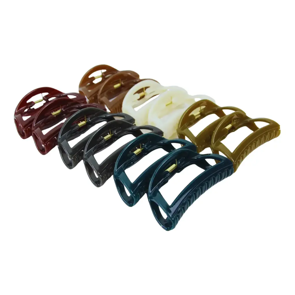 Pinza para cabello duradera (12 piezas)