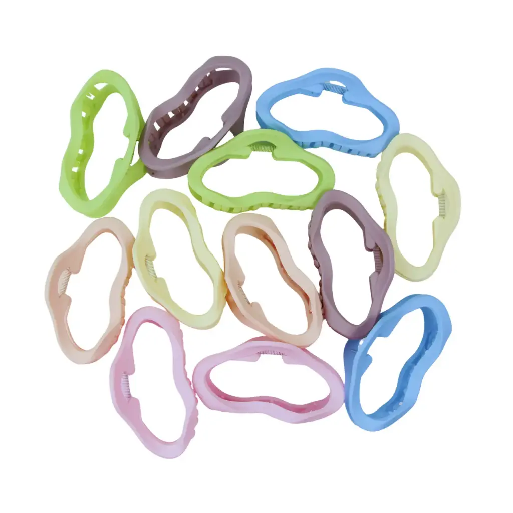 Pinza para cabello multiuso (12 piezas)