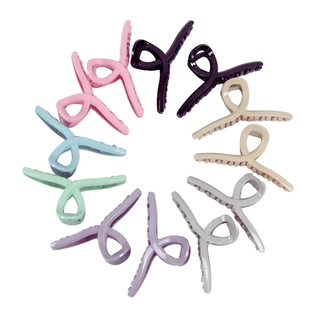 [SOLO-305] Pinza para cabello resistente y práctica (12 piezas)