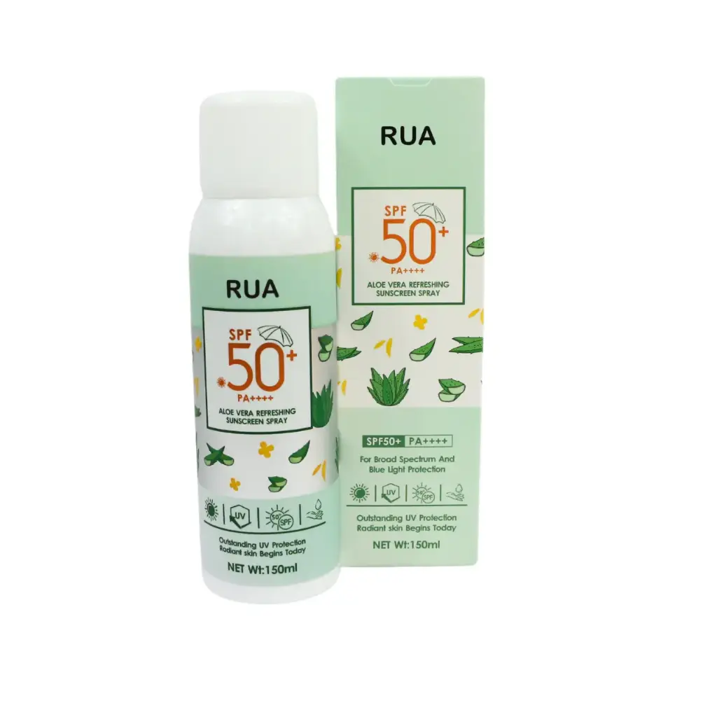 [RUA-6064] Bloqueador solar en spray con aloe vera (12 piezas)