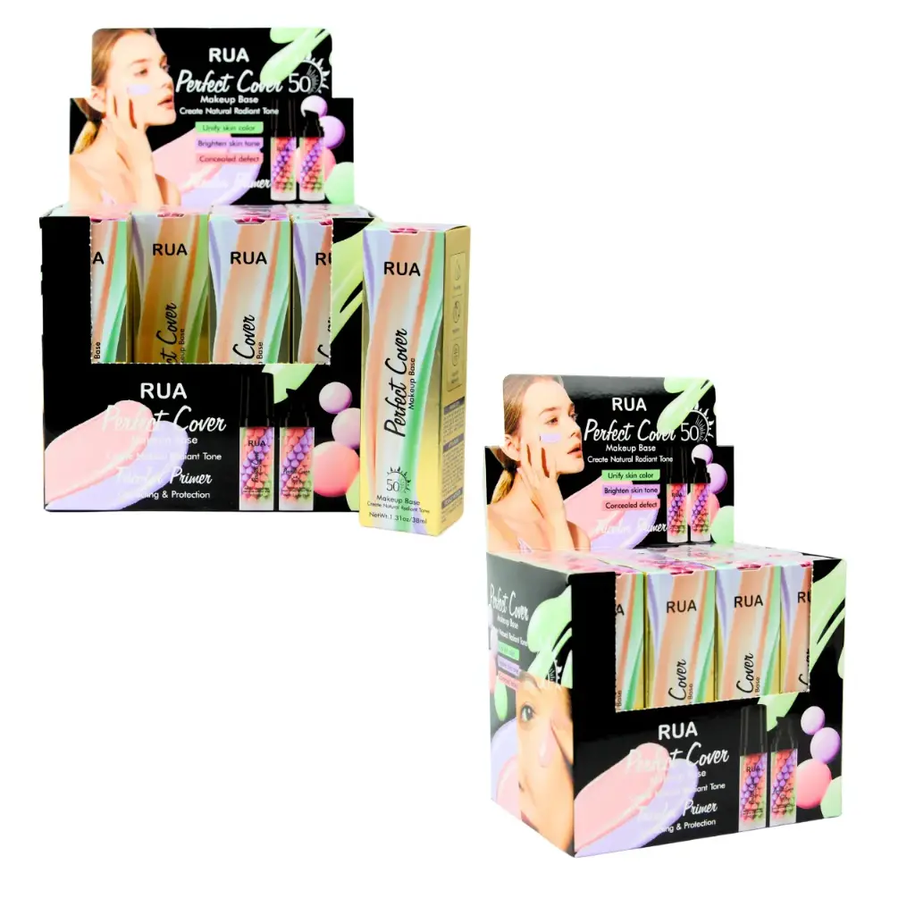 Base de maquillaje nutritiva con vitaminas (12 piezas)