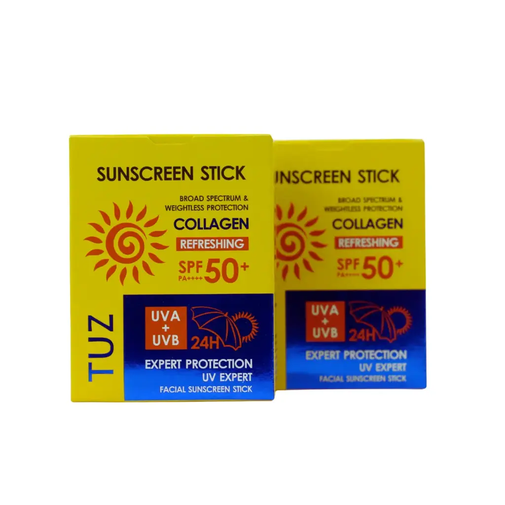 [TUZ-0818] Protector solar en barra con colágeno y ultra protección (12 piezas)
