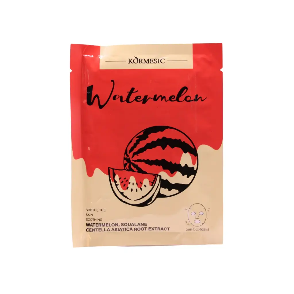 [KMC25647] Mascarilla facial de sandía hidratante (90 piezas)