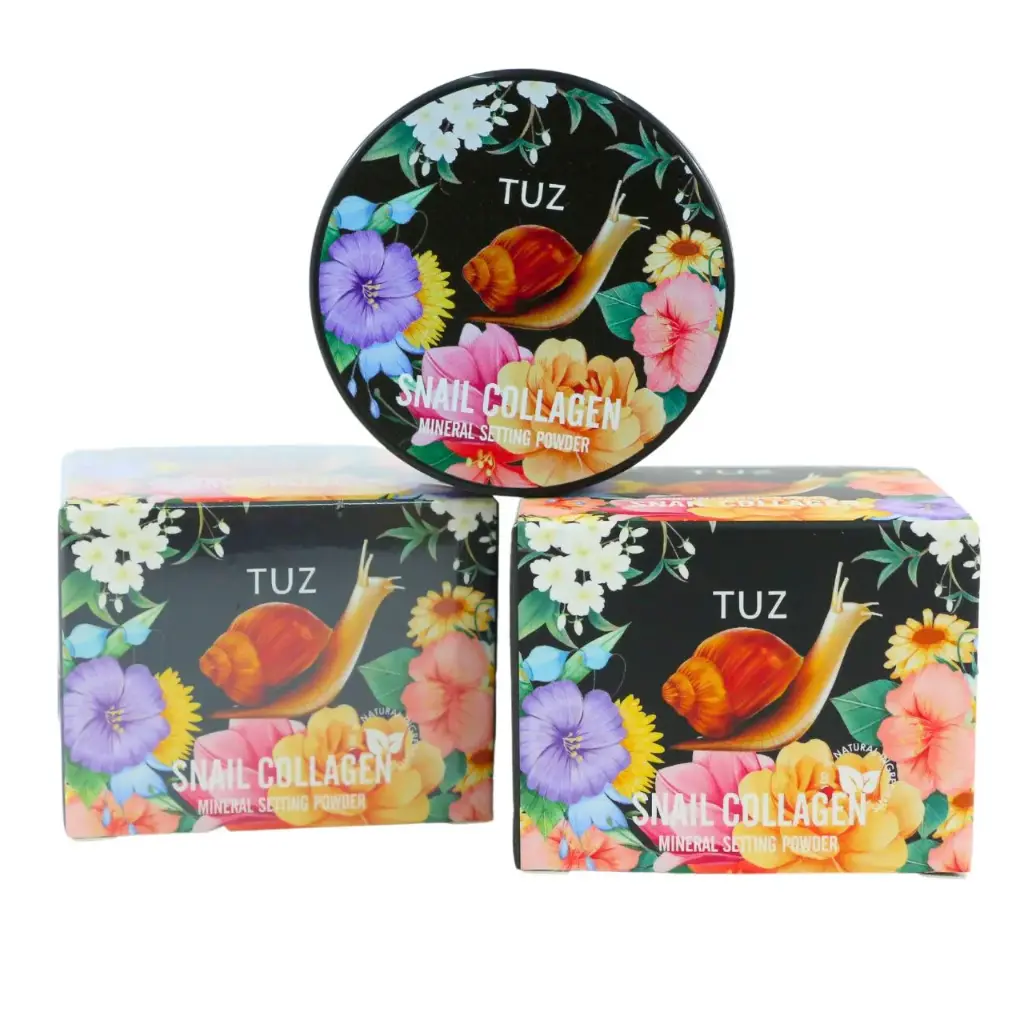 [TUZ-0621] Polvo translúcido con colágeno hidratante (12 piezas)