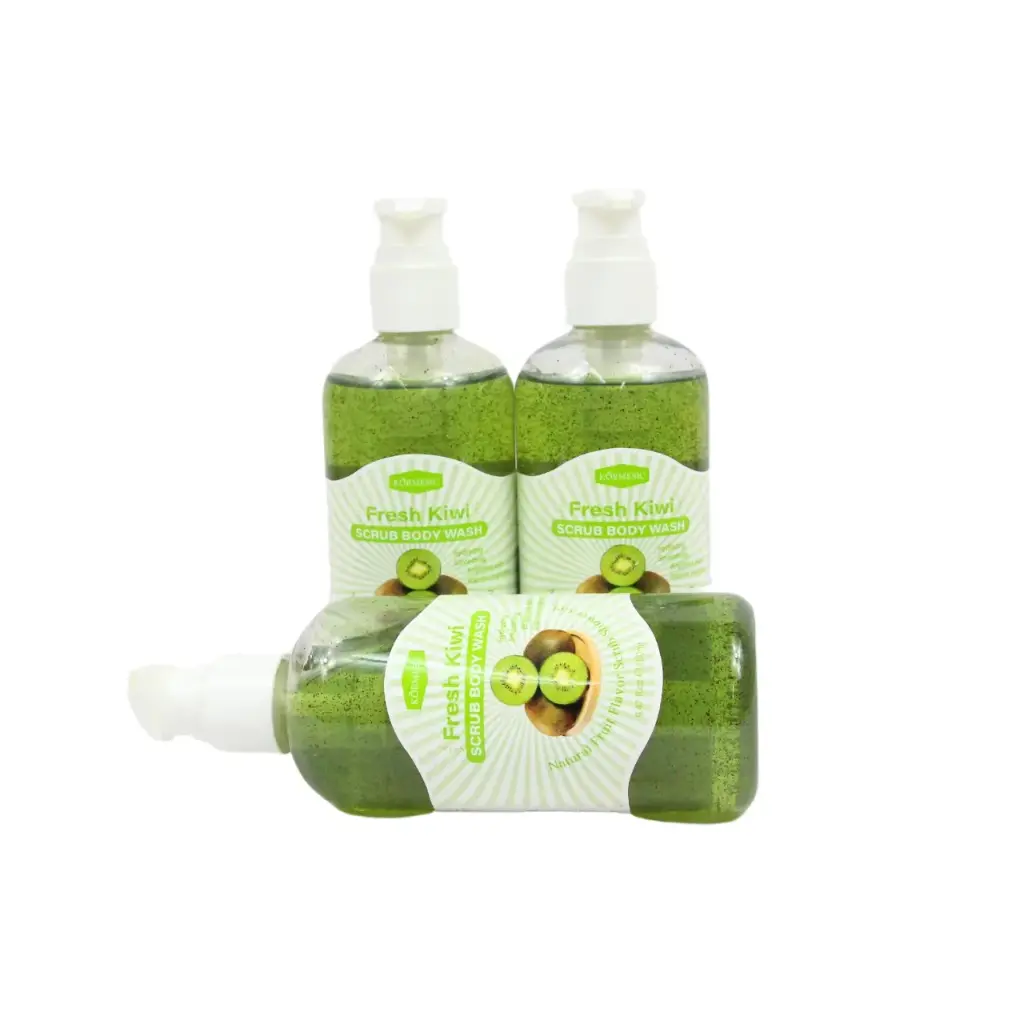 [SKIN-503] Gel y exfoliante de baño con extracto de kiwi (12 piezas)