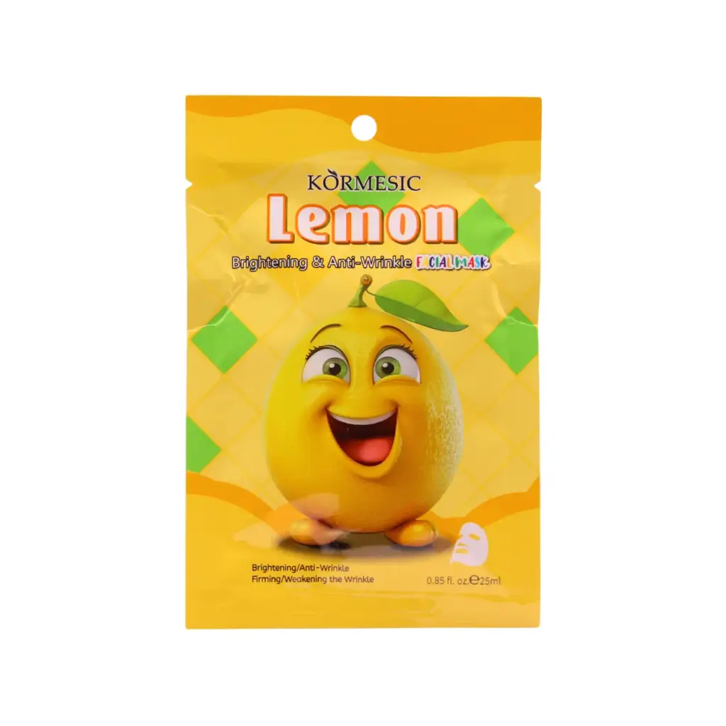 [KMC53753] Mascarilla facial con extracto de limón (90pzs)