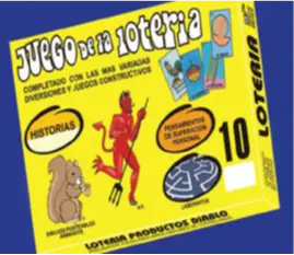 Juego de lotería en caja para 10 jugadores (1pz)