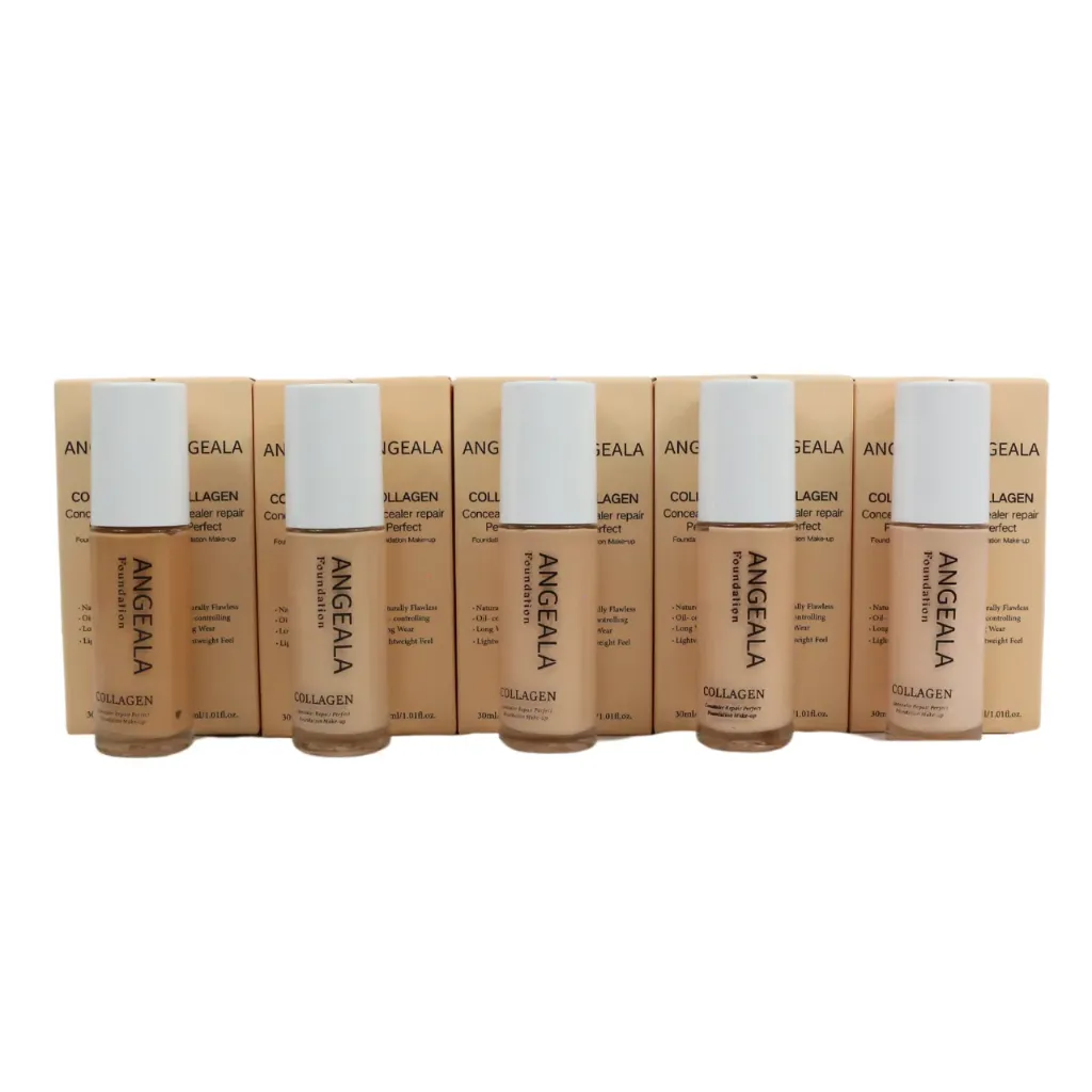 ANGEALA Base de maquillaje. (18 piezas)