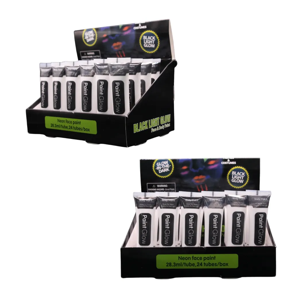 Body paint blanco 25 ml (24 piezas)