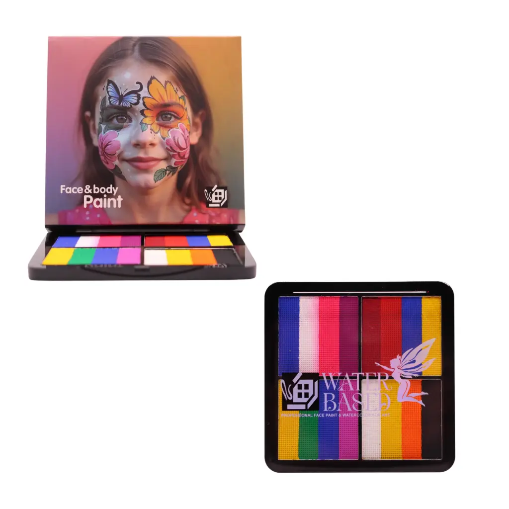 [FB556-4-4] Body paint en paleta (12 piezas)