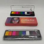Body paint en paleta (12 piezas)