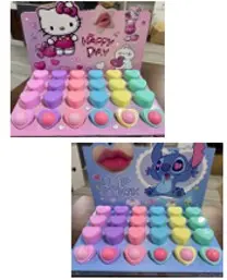 Bálsamo Labial Figura de Corazón (24 Piezas)