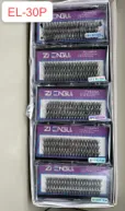 Pestañas de grupo de 30 pc (Set de 10 piezas)