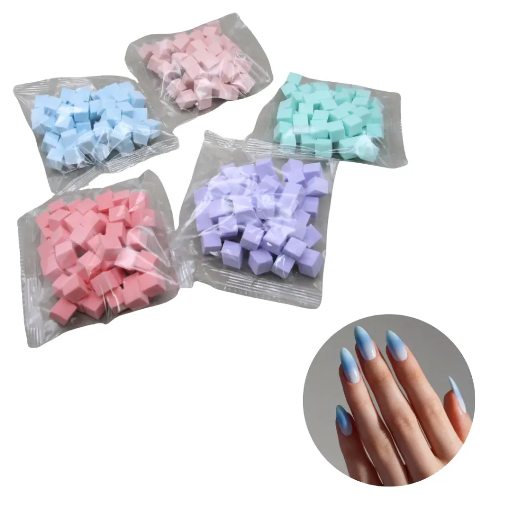 Esponjas para difuminar degradados de uñas (Set de 12 piezas)