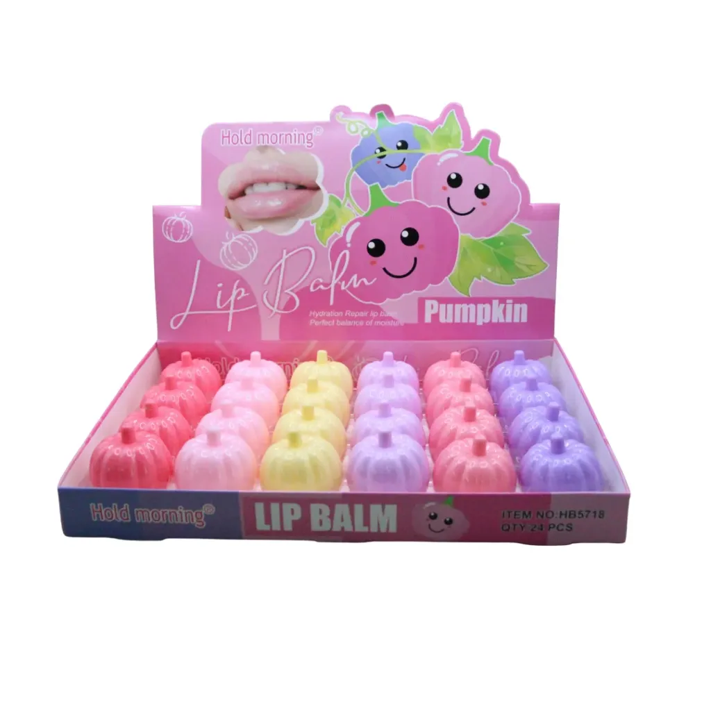 Brillo labial de calabacita (Set de 24 piezas)