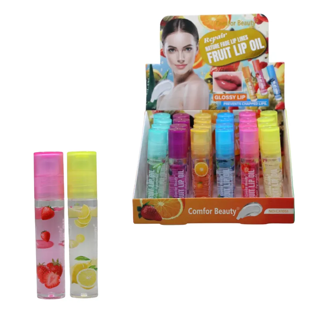 Brillo labial de roll on (Set de 24 piezas)