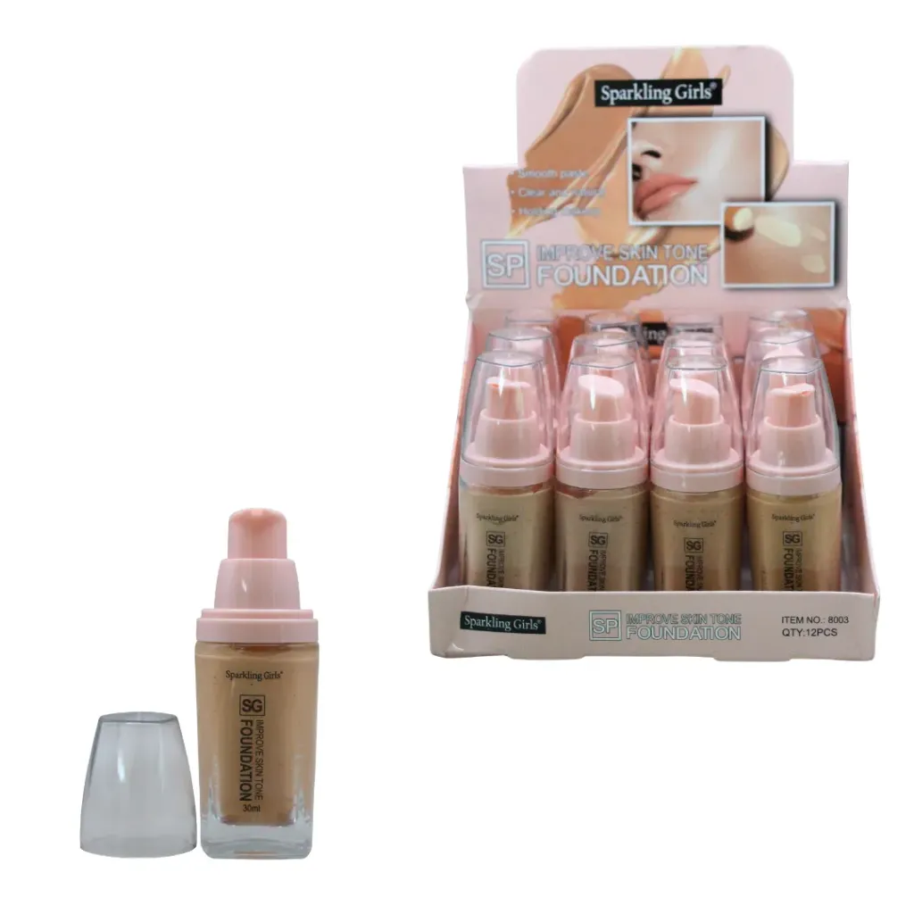 Maquillaje de amplia cobertura (Set de 12 piezas)