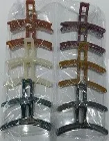 13cm pinza para cabello (Set de 12 piezas)