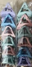13cm pinza para cabello (Set de 12 piezas)