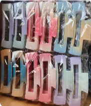 11cm pinza para cabello (Set de 12 piezas)