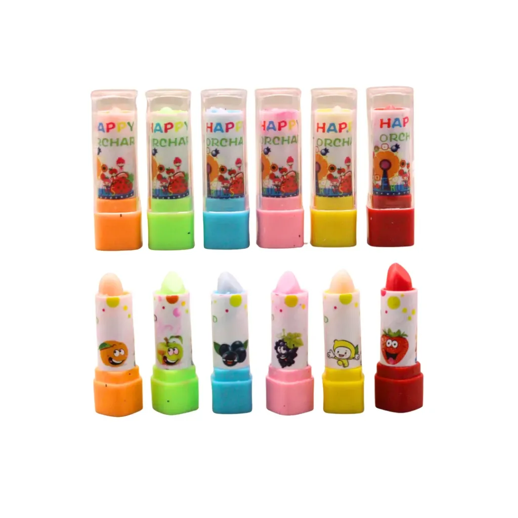 BALSAMO DE LABIOS DE FRUTAS  MAGICO  (Set de 24 piezas)