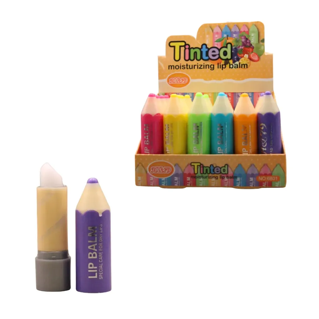 BALSAMO DE LABIOS MAGICO  (Set de 24 piezas)