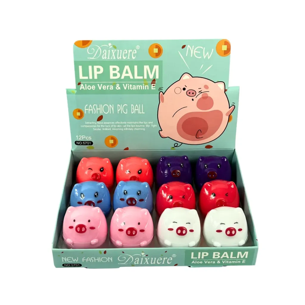 BALSAMO DE LABIOS MAGICO  (Set de 12 piezas)