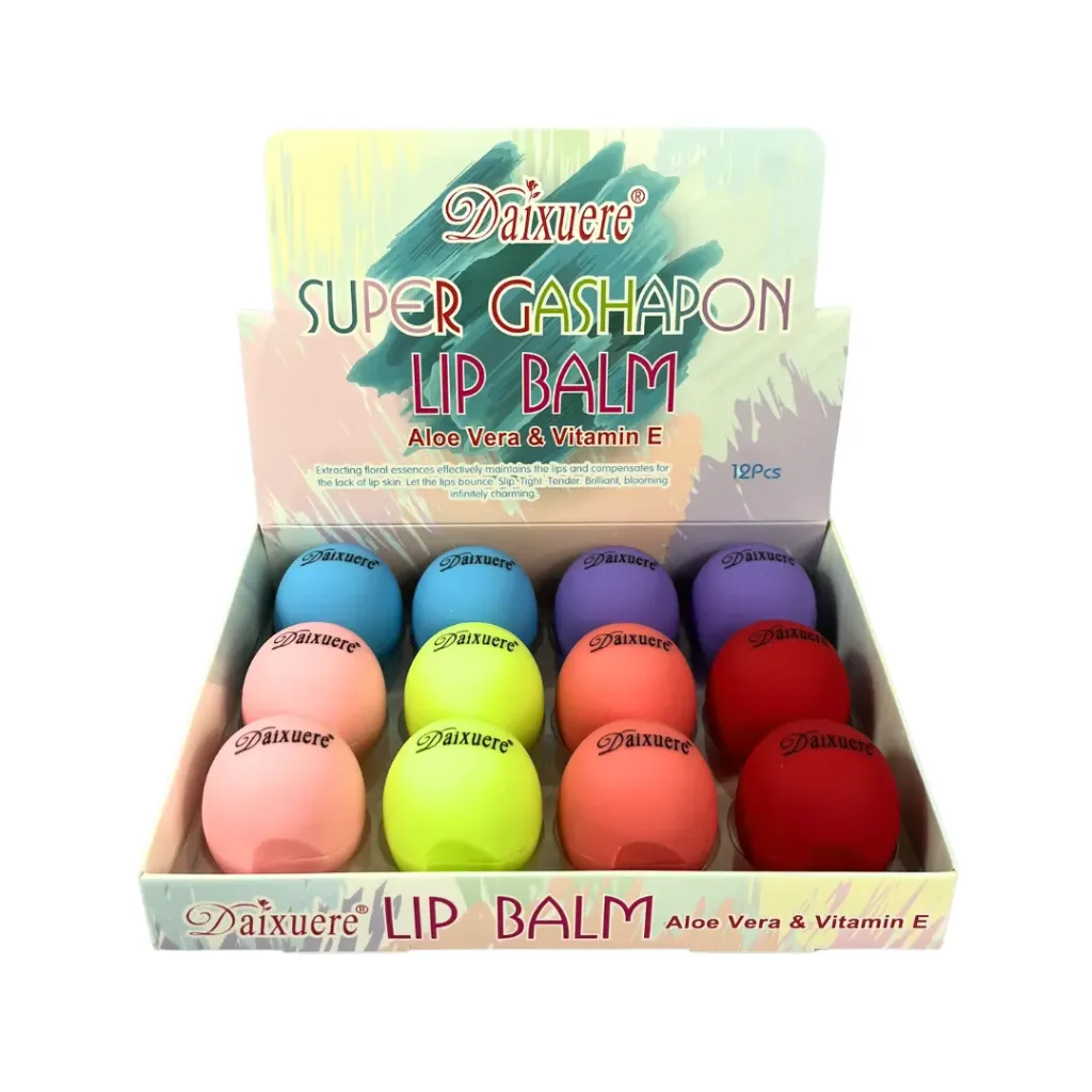 BALSAMO DE LABIOS MAGICO  (Set de 12 piezas)