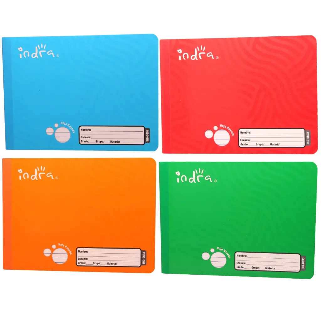 Cuaderno cosido italiano rayado IND-0693 (Por pieza)
